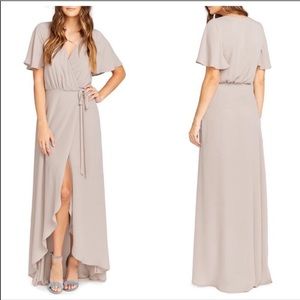 Show Me Your Mumu - Sophia Wrap Dress - Show Me The Ring Crisp
